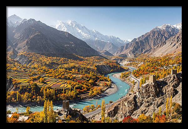 Hunza Valley In Autumn