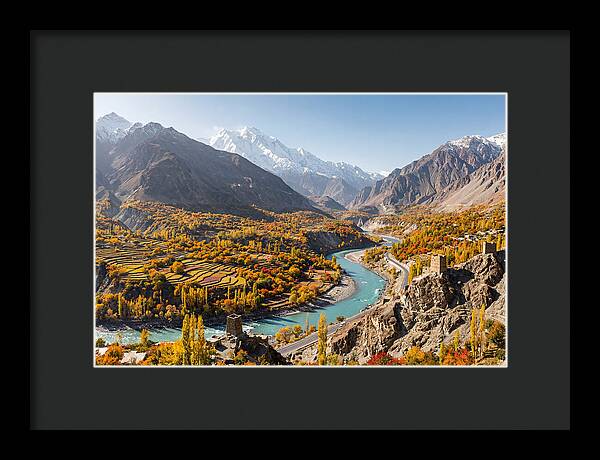 Hunza Valley In Autumn