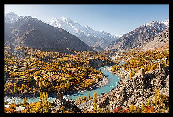 Hunza Valley In Autumn