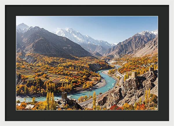 Hunza Valley In Autumn