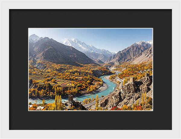 Hunza Valley In Autumn