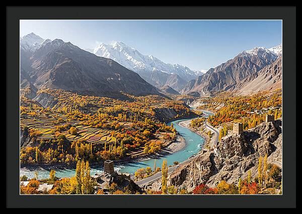 Hunza Valley In Autumn