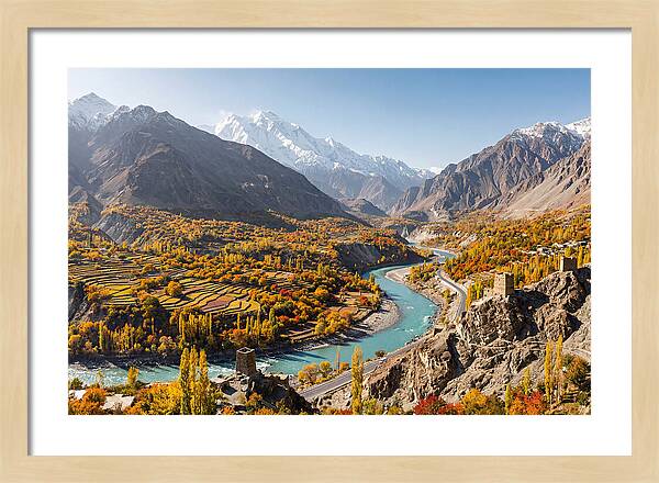Hunza Valley In Autumn
