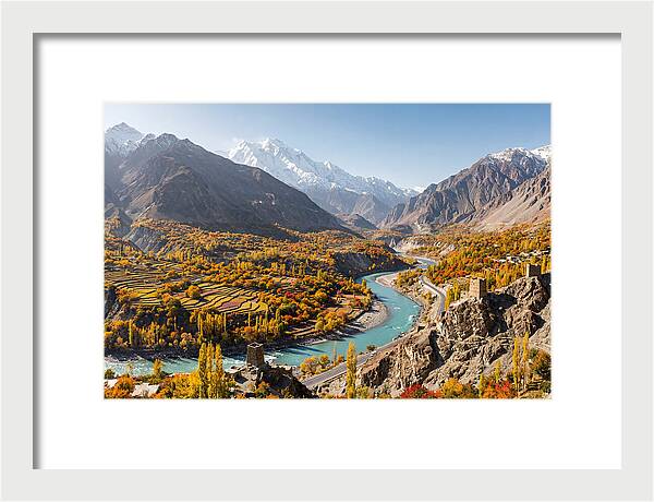 Hunza Valley In Autumn