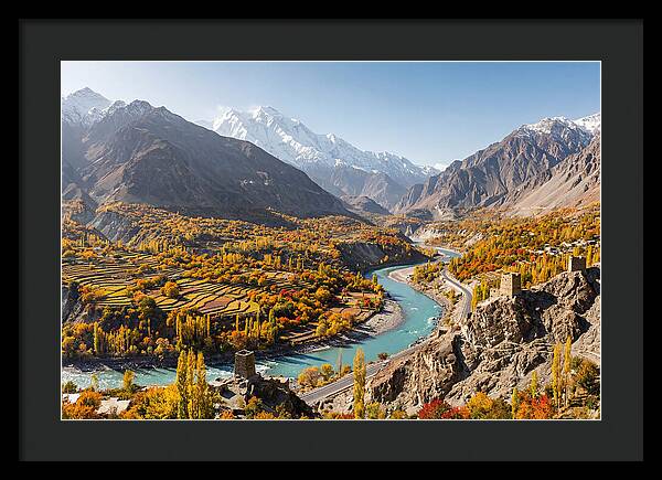 Hunza Valley In Autumn