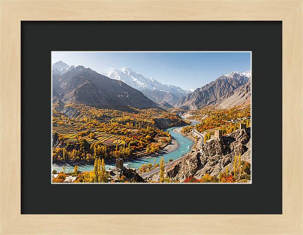 Hunza Valley In Autumn