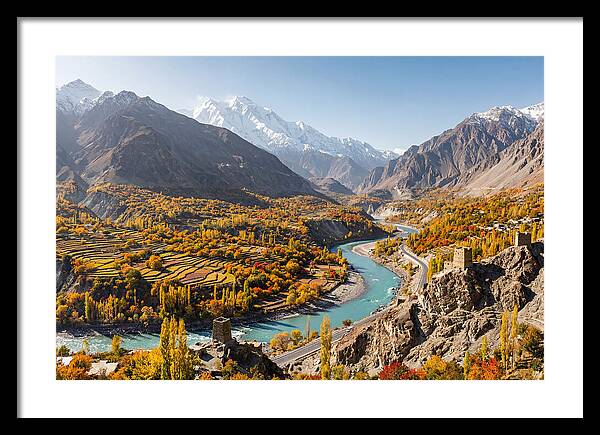Hunza Valley In Autumn