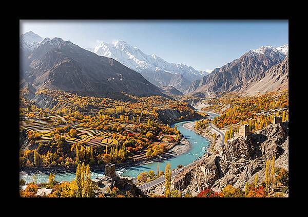 Hunza Valley In Autumn