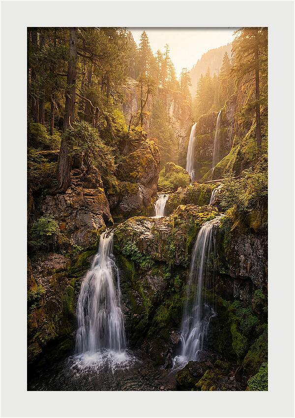 Hyalite Canyon Waterfall Serenity