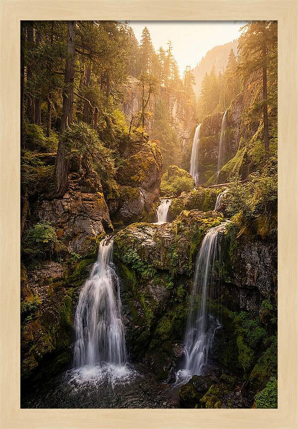Hyalite Canyon Waterfall Serenity