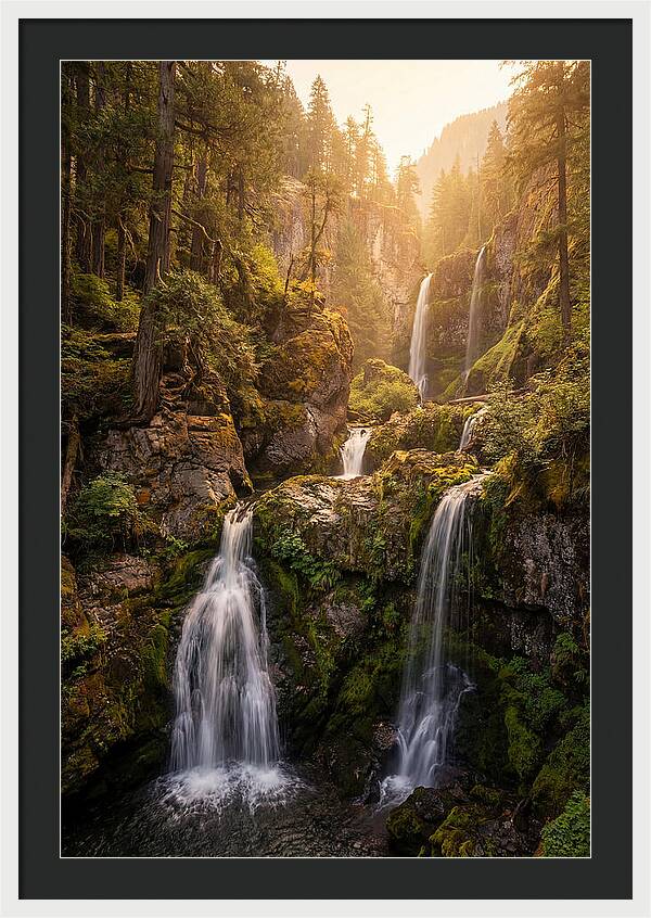 Hyalite Canyon Waterfall Serenity