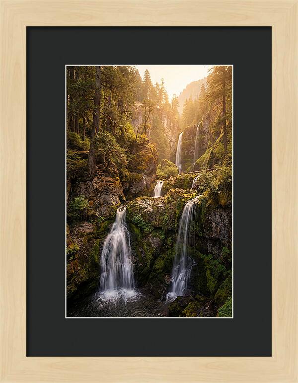 Hyalite Canyon Waterfall Serenity