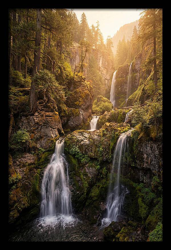 Hyalite Canyon Waterfall Serenity