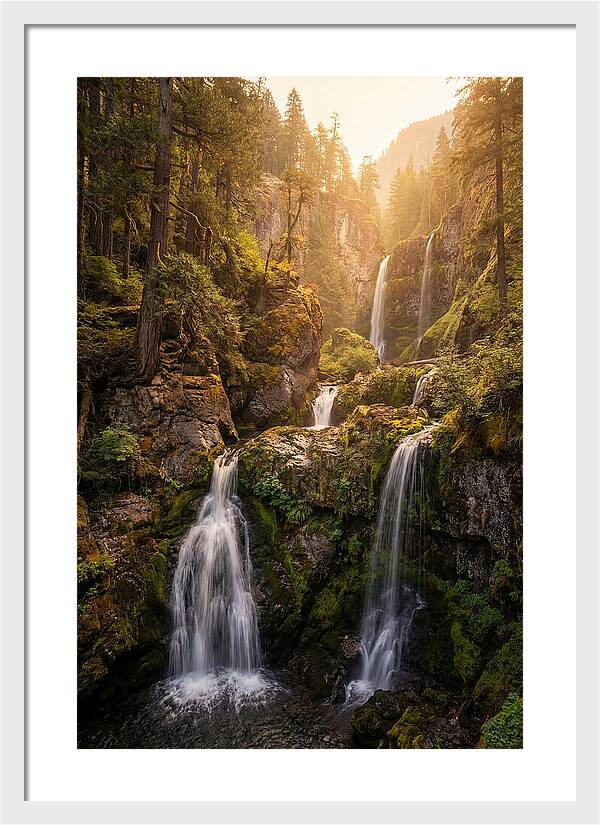 Hyalite Canyon Waterfall Serenity