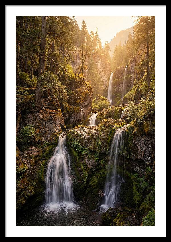 Hyalite Canyon Waterfall Serenity