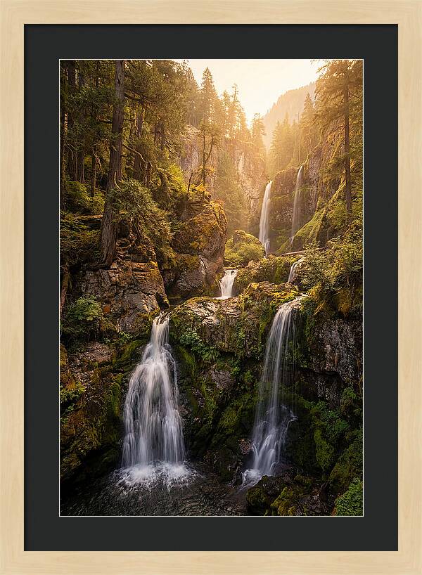 Hyalite Canyon Waterfall Serenity