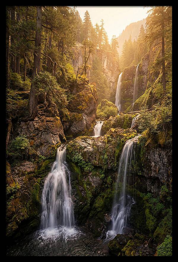 Hyalite Canyon Waterfall Serenity