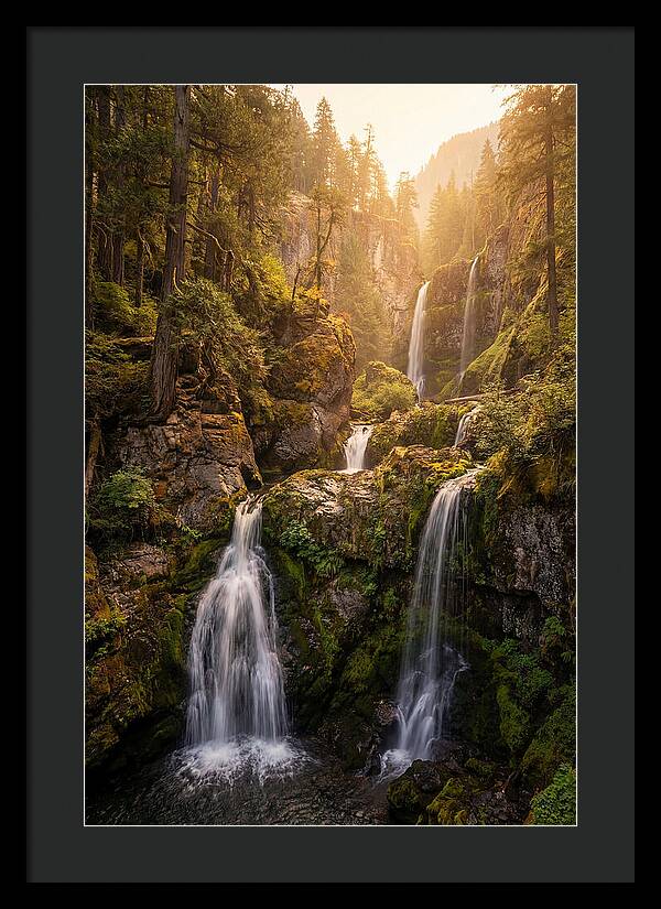 Hyalite Canyon Waterfall Serenity