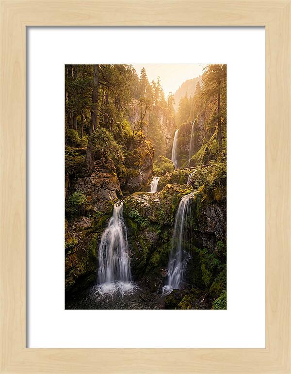 Hyalite Canyon Waterfall Serenity