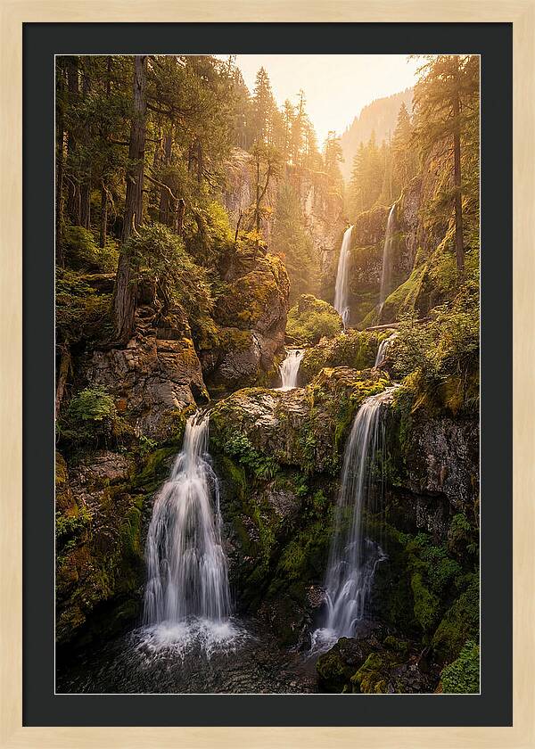 Hyalite Canyon Waterfall Serenity