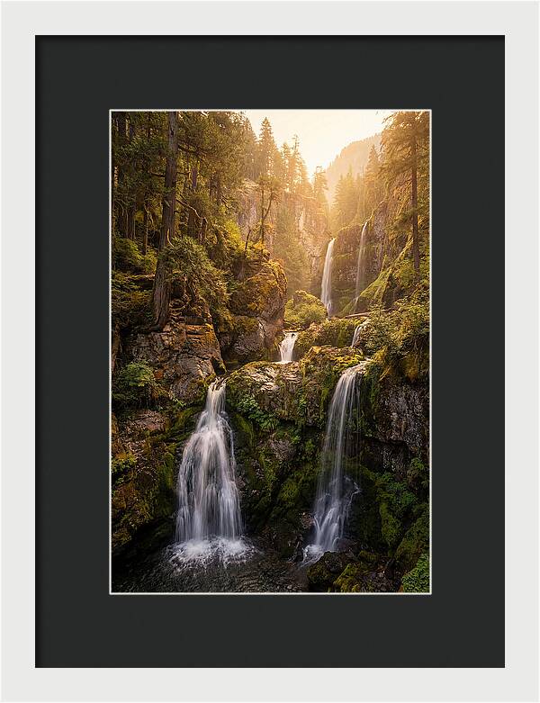 Hyalite Canyon Waterfall Serenity
