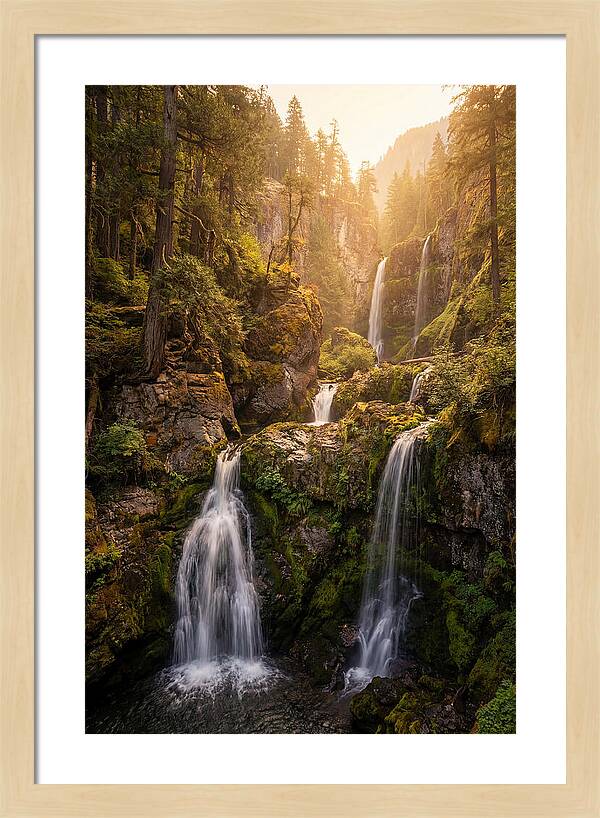 Hyalite Canyon Waterfall Serenity