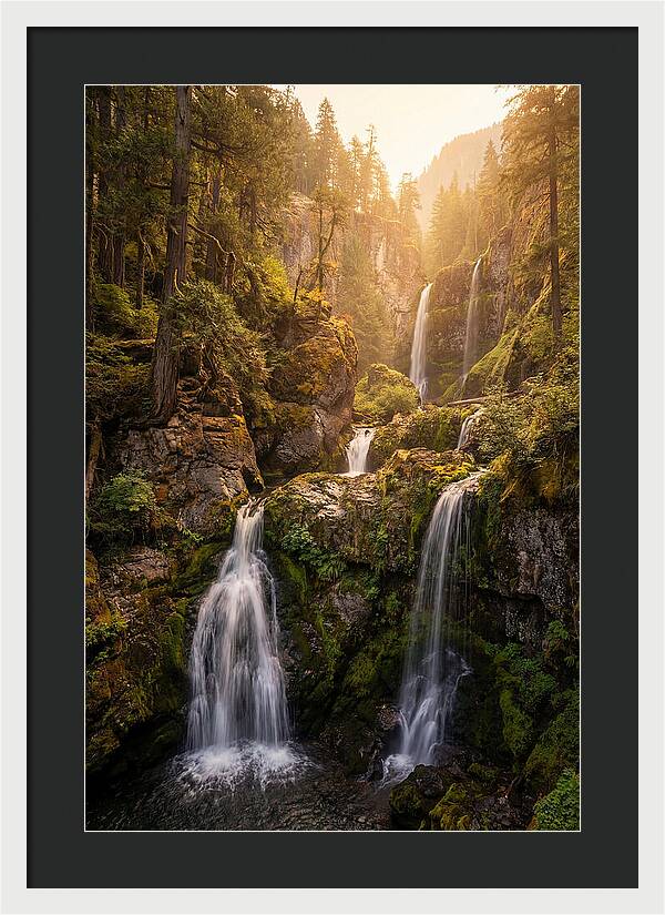 Hyalite Canyon Waterfall Serenity
