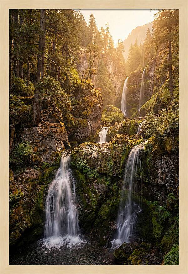Hyalite Canyon Waterfall Serenity