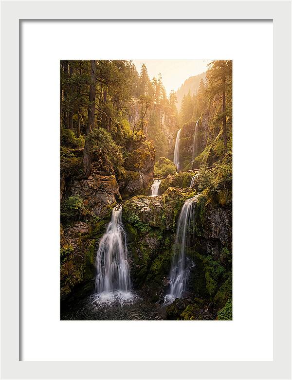 Hyalite Canyon Waterfall Serenity