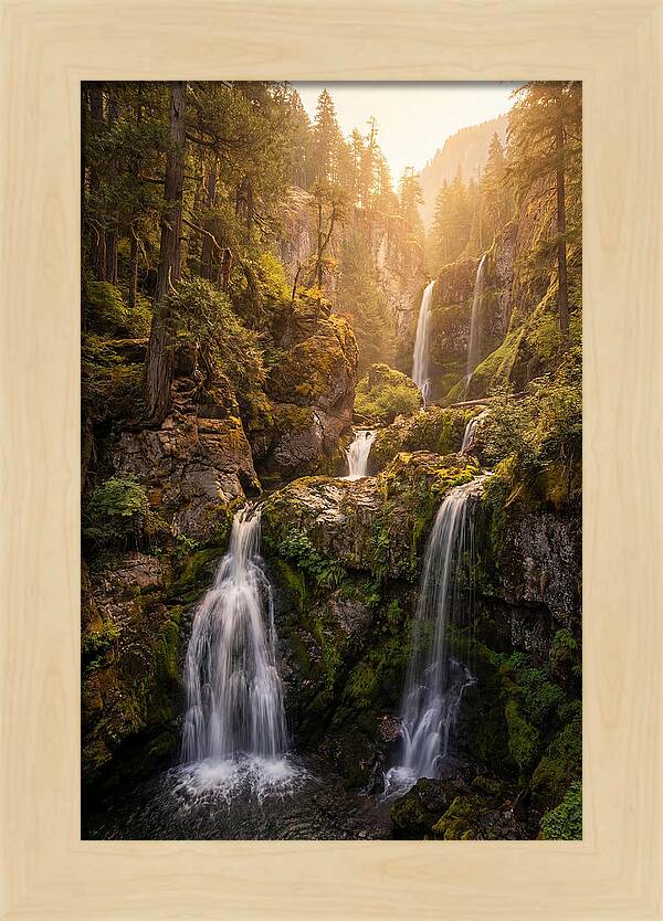 Hyalite Canyon Waterfall Serenity