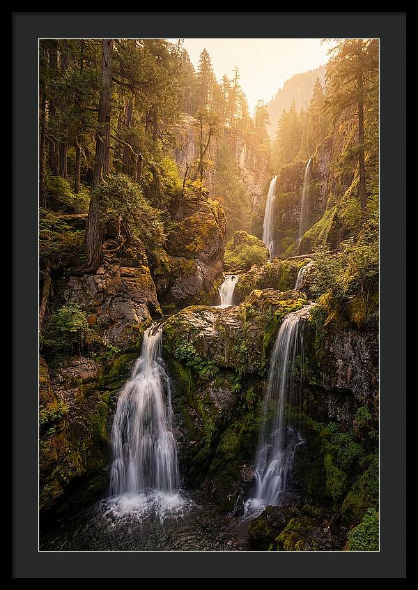 Hyalite Canyon Waterfall Serenity