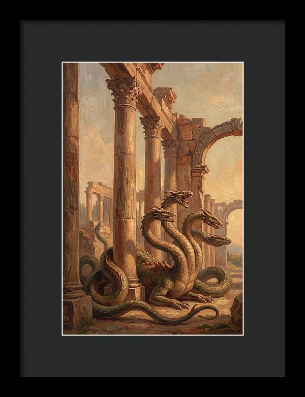Hydra Among Ancient Ruins