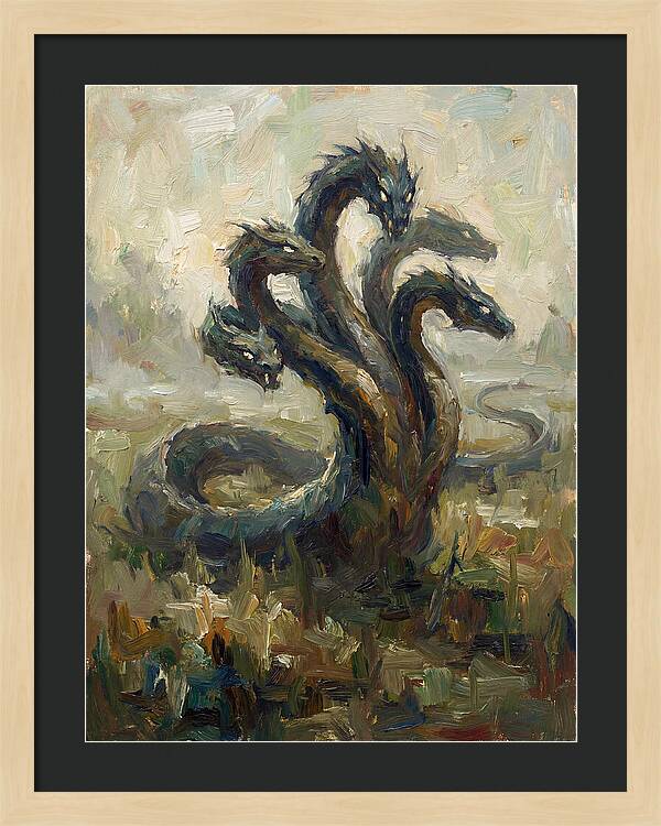 Hydra Emerging From Mist