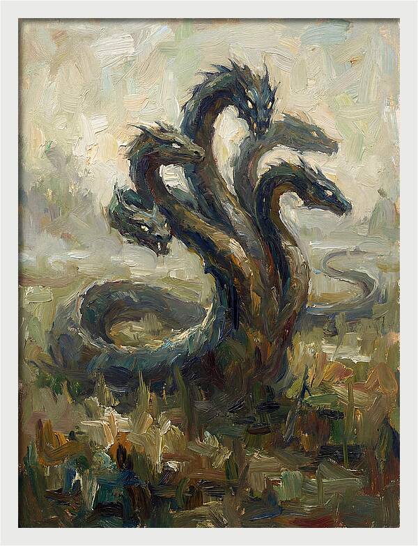 Hydra Emerging From Mist