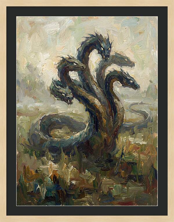 Hydra Emerging From Mist