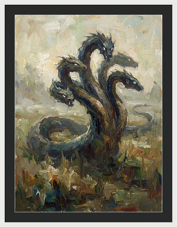 Hydra Emerging From Mist