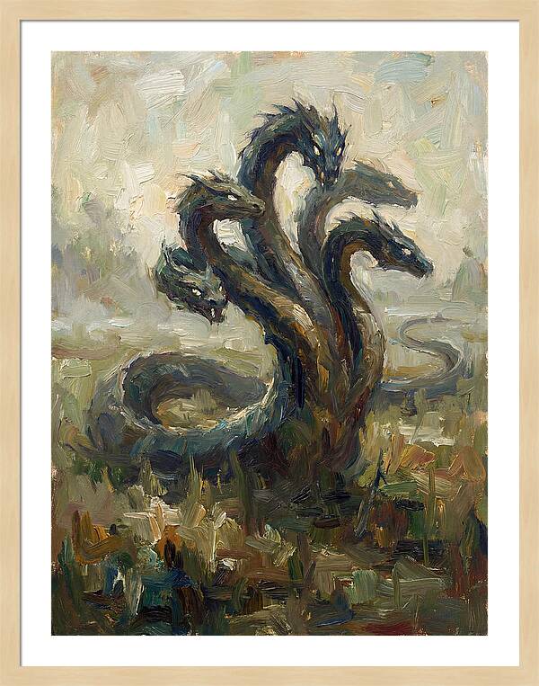 Hydra Emerging From Mist