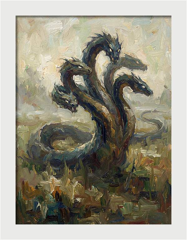 Hydra Emerging From Mist