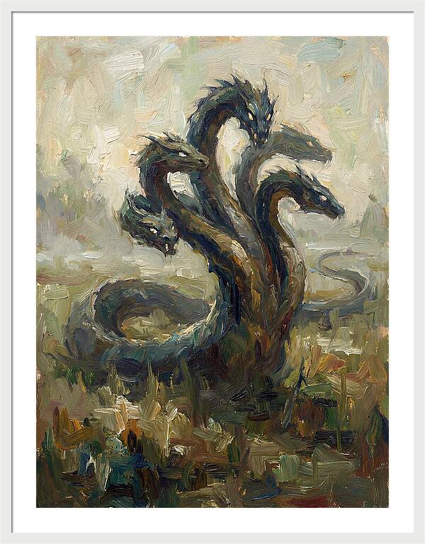 Hydra Emerging From Mist