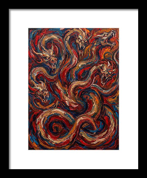 Hydra In Expressionist Style