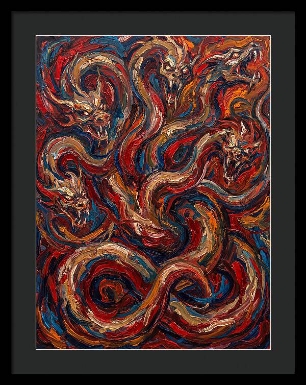 Hydra In Expressionist Style