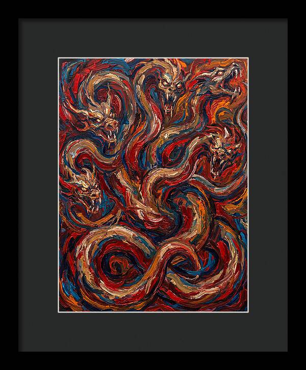 Hydra In Expressionist Style