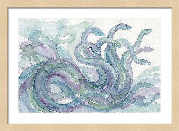 Hydra Watercolor Elegance