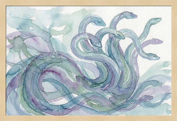 Hydra Watercolor Elegance