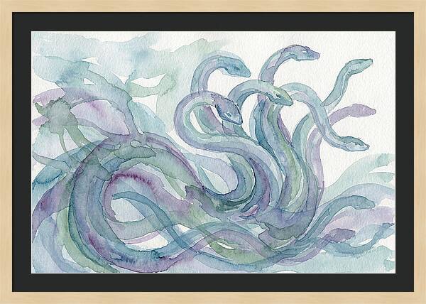 Hydra Watercolor Elegance