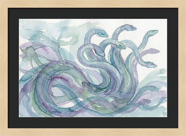 Hydra Watercolor Elegance