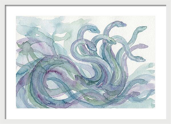 Hydra Watercolor Elegance