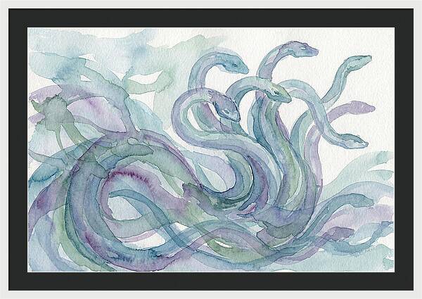Hydra Watercolor Elegance