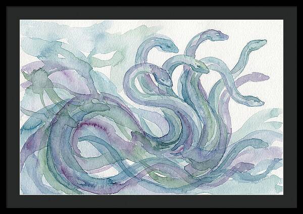 Hydra Watercolor Elegance