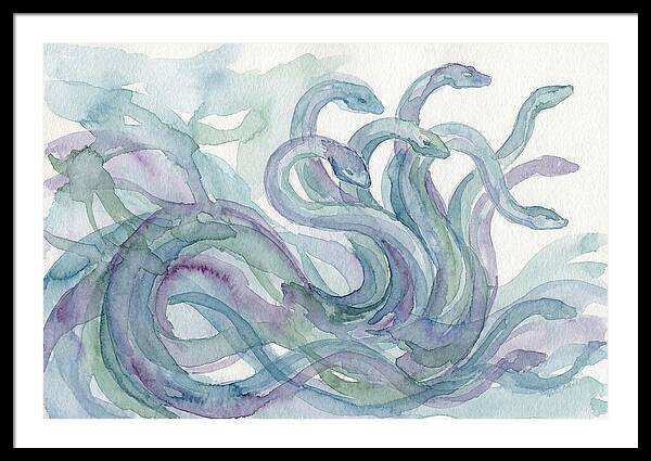 Hydra Watercolor Elegance